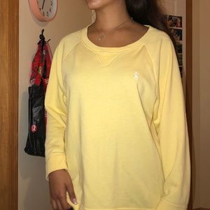 Yellow Polo Crewneck